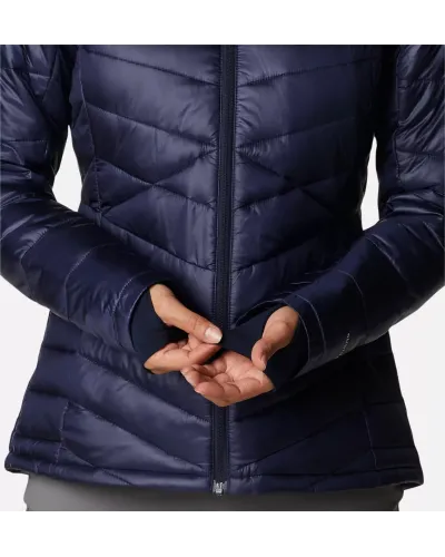 Columbia Joy Peak insulated granatowa S – damska kurtka puchowa z ociepleniem Thermarator