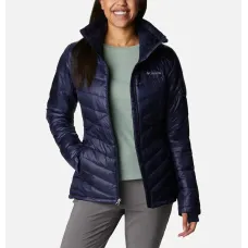 Damska kurtka puchowa ocieplana Columbia Joy Peak Omni-Heat Infinity insulated granatowa S