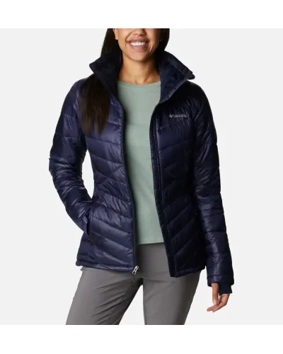 Columbia Joy Peak insulated granatowa S – damska kurtka puchowa z ociepleniem Thermarator