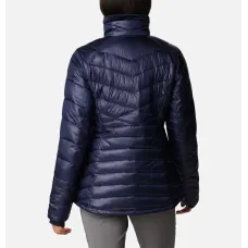 Damska kurtka puchowa ocieplana Columbia Joy Peak Omni-Heat Infinity insulated granatowa S