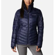 Damska kurtka puchowa ocieplana Columbia Joy Peak Omni-Heat Infinity insulated granatowa S