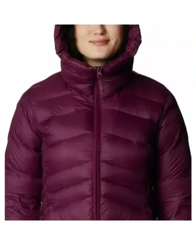 Kurtka Puchowa Damska Columbia Autumn Park™ Down Mid Jacket S – Bordowa z Technologią Omni-Heat™