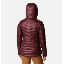 Damska kurtka zimowa ocieplana Columbia S Joy Peak Omni-Heat Infinity insulated bordowa
