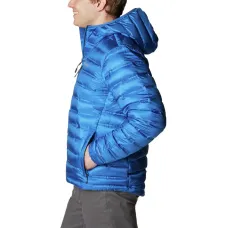 Kurtka męska Columbia Pebble Peak Down Hooded Jacket M – Niebieska