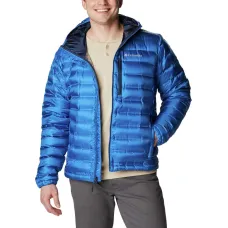 Kurtka męska Columbia Pebble Peak Down Hooded Jacket M – Niebieska