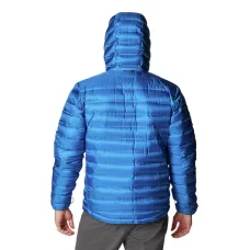 Kurtka męska Columbia Pebble Peak Down Hooded Jacket M – Niebieska