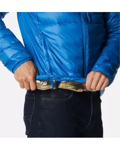Kurtka męska Columbia Infiniti Summit Double Wall Down Jacket M – Niebieska / Błękitna – puchowa, wodoodporna kurtka z technologią Omni-Heat™ Infinity