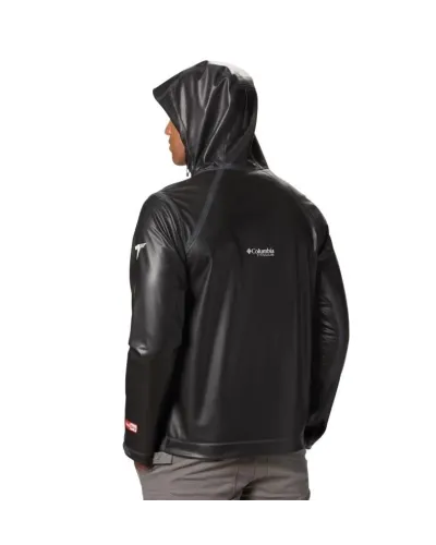Columbia OutDry™ Ex Stretch Hooded Jacket M – męska kurtka przeciwdeszczowa czarna