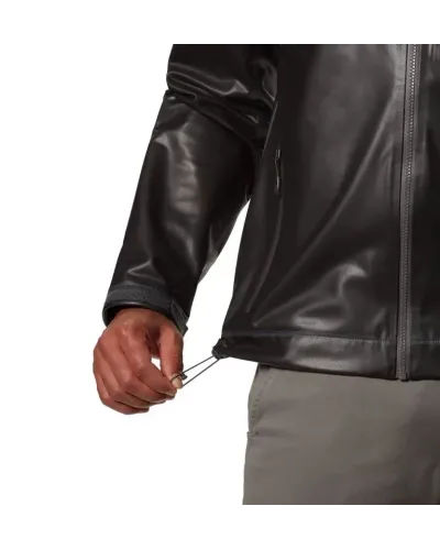Columbia OutDry™ Ex Stretch Hooded Jacket M – męska kurtka przeciwdeszczowa czarna